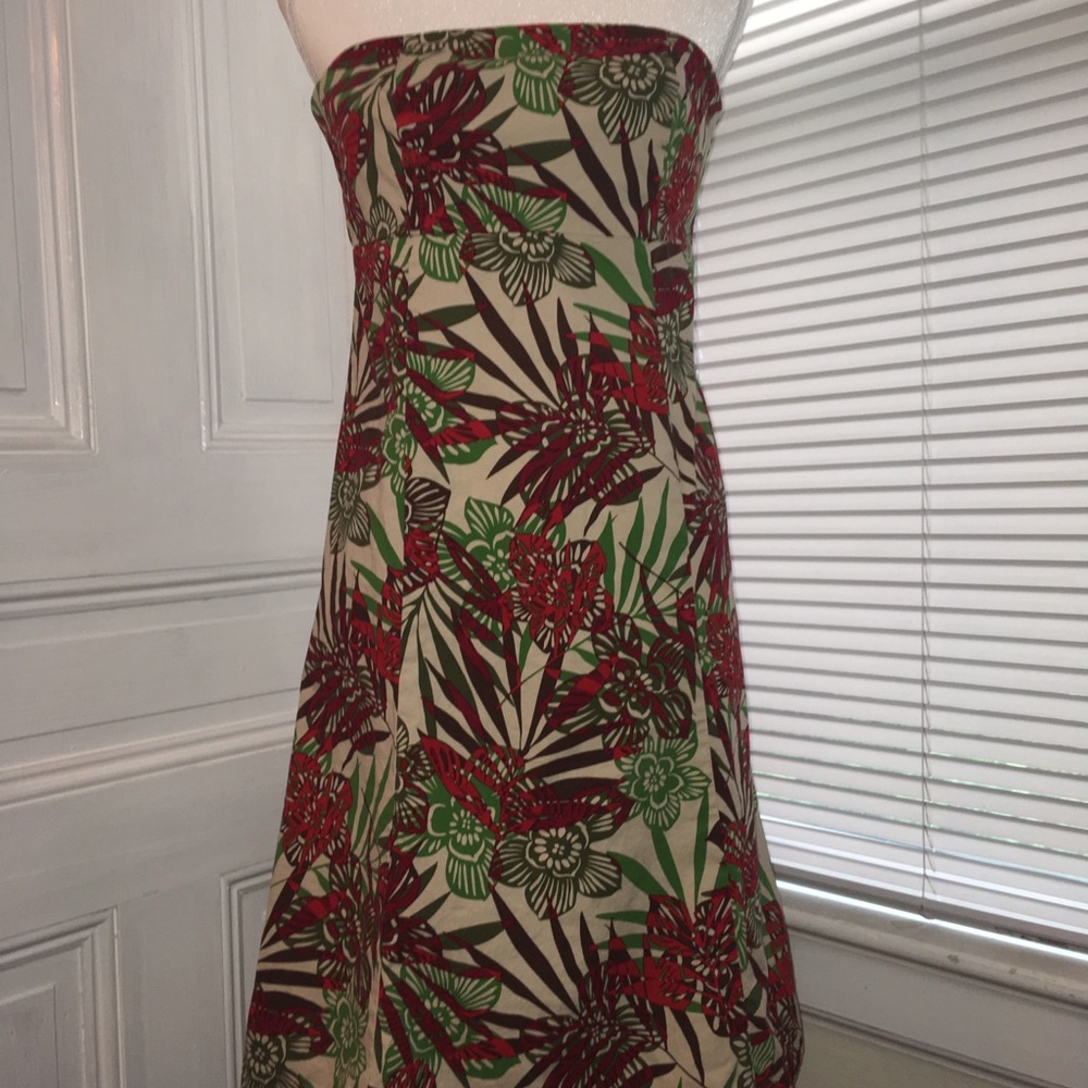 Gap stretch strapless dress